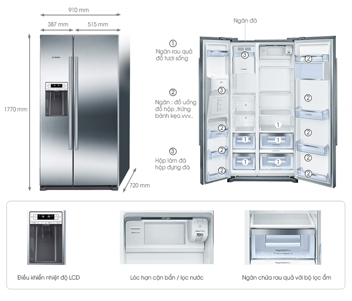 Tủ lạnh Bosch KAG90AI20